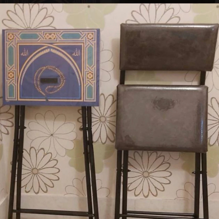 میز و صندلی نماز مدل سجادهدار تاشو